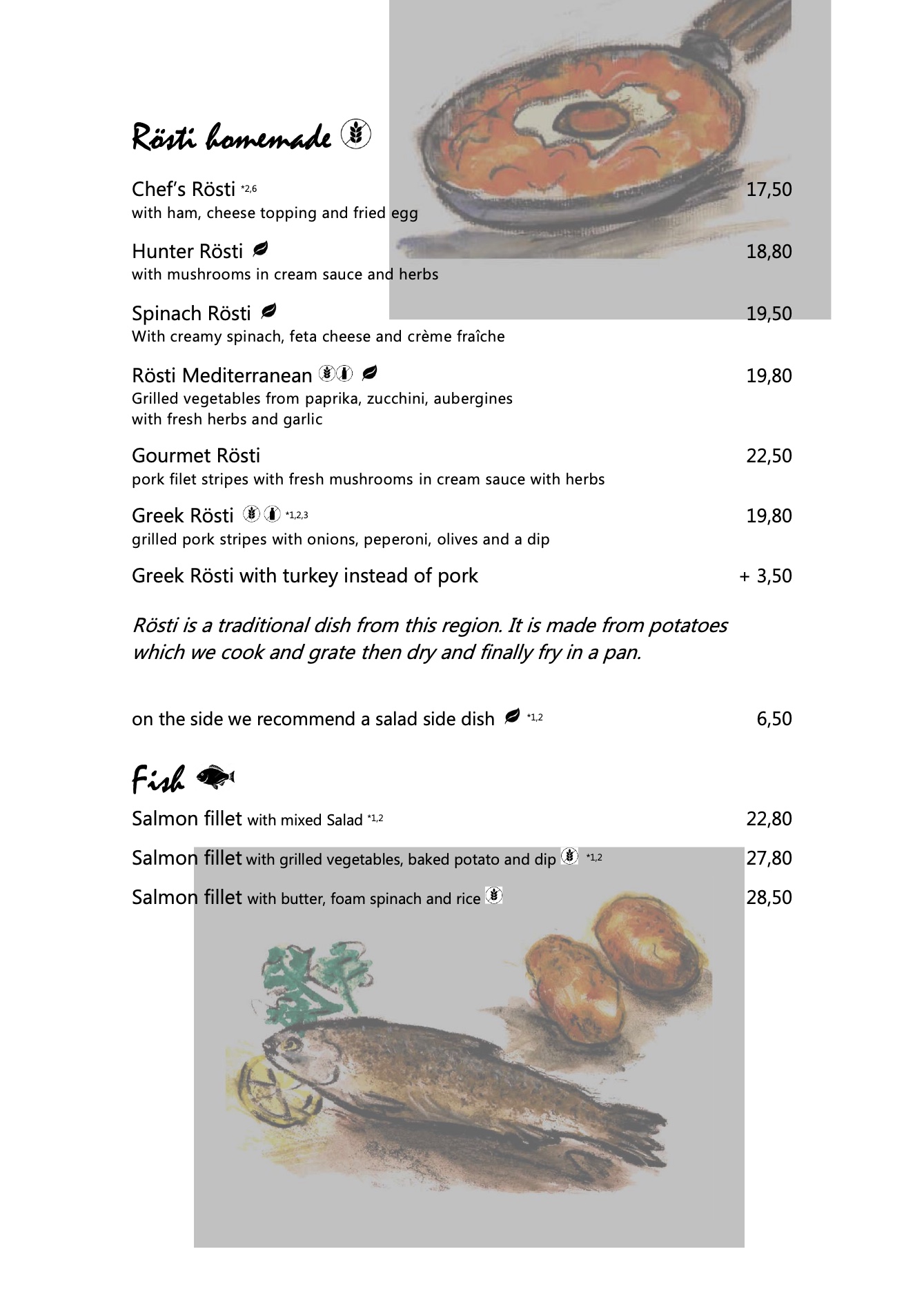 English menu page 2